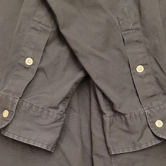 Ralph Lauren Black Casual Button Down Blake Shirt, XL - Picture 8 of 10